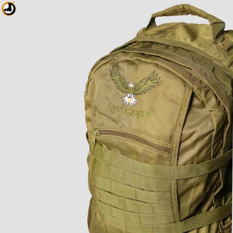 Eagle Tactical Bag (Olive Green) with Utility Pocket - Image 6