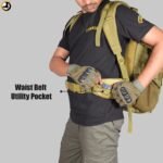 Eagle Tactical Bag (Olive Green) with Utility Pocket - Image 3