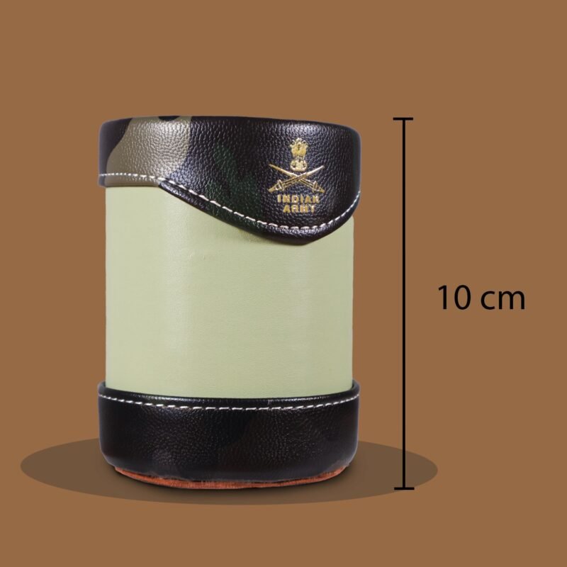 Pen Holder with Indian Army Logo (Camo Print) (Length - 10cm) - Image 4