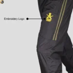 Indian Army Insignia Track Pant with Bottom Zipper - Image 3
