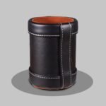 Black Pen Holder with Balidan Insignia (Length - 10cm) - Image 3