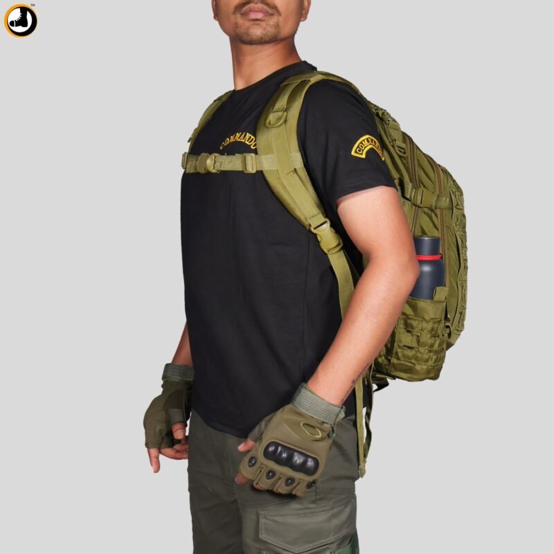 Ranger Tactical Bag (Olive Green) with Dual Laptop Compartments - Image 3