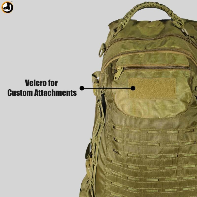 Ranger Tactical Bag (Olive Green) with Dual Laptop Compartments - Image 7