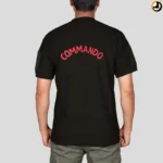 Black T-Shirt with NSG SAG Insignia & Velcro Sleeve Patches - Image 5