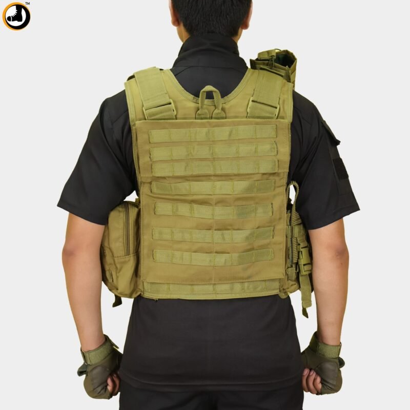 OG Tactical Utility Vest with Shoulder Pouch – Premium Quality - Image 3