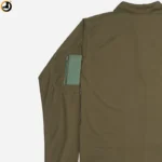 Olive Combat Polo – Full Sleeve Light T Shirt - Image 4