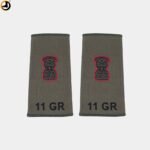 11 GR (Gorkha Rifles) Rank Epaulettes - Image 3