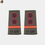 11 GR (Gorkha Rifles) Rank Epaulettes - Image 5