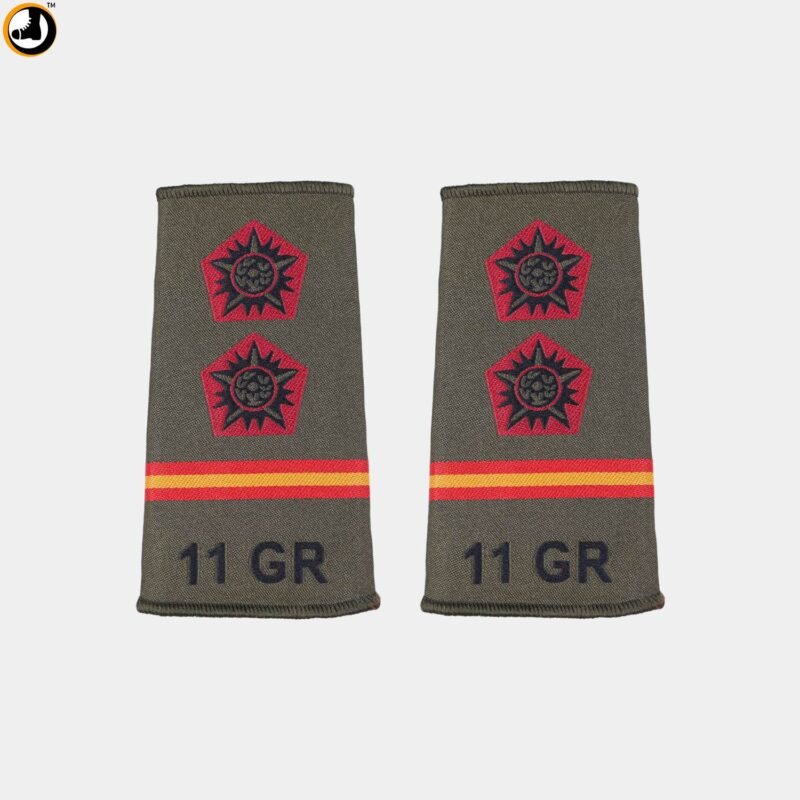 11 GR (Gorkha Rifles) Rank Epaulettes - Image 5