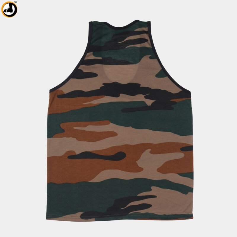 Army Nahar Printed Sando – Camouflage Vest with ID Card Pocket - Image 3