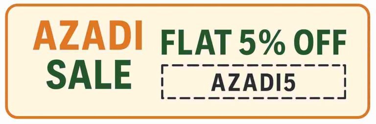 AZADI SALE COUPON 5 1