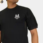 Special Forces Army Light T-Shirt with Balidan Logo – Black - Image 5