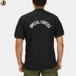 Special Forces Army Light T-Shirt with Balidan Logo – Black - Image 6