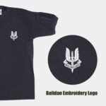 Special Forces Army T-Shirt with Balidan Logo – Black - Image 2