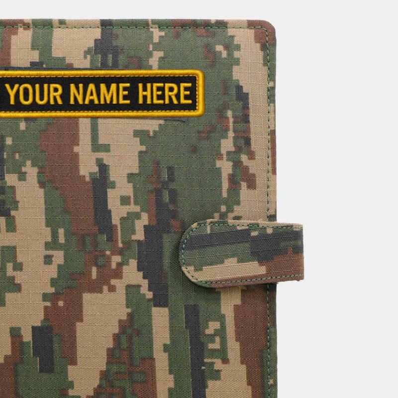 Army Digital Camo Tactical Diary with Smartphone Pocket - Image 4