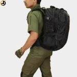 Eagle Tactical Bag (Black) with Utility Pocket - Image 2