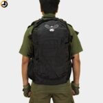 Eagle Tactical Bag (Black) with Utility Pocket - Image 3