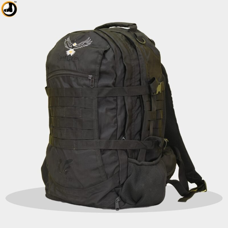 Eagle Tactical Bag (Black) with Utility Pocket - Image 7
