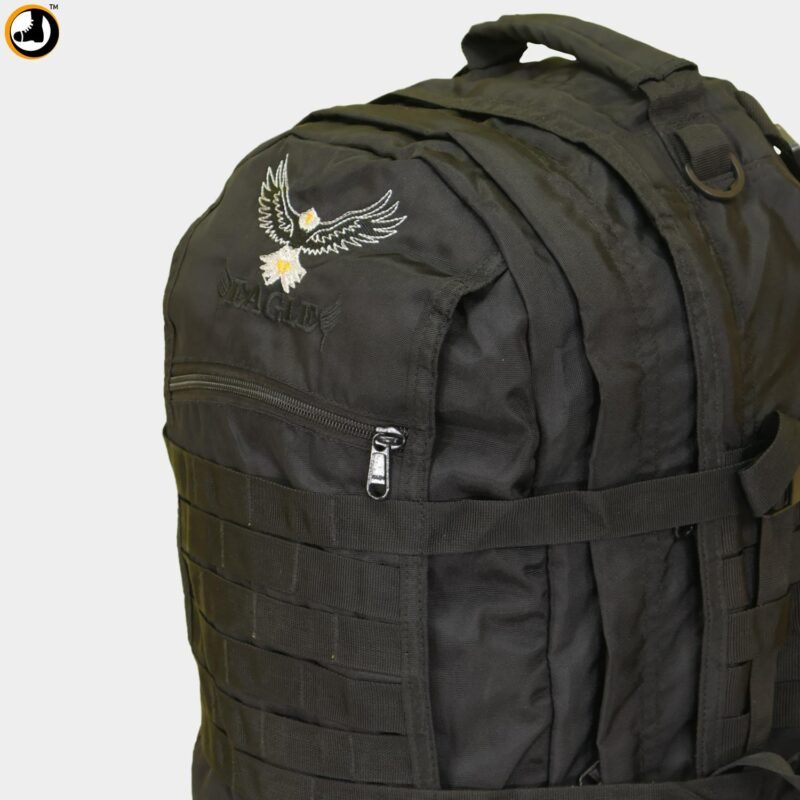 Eagle Tactical Bag (Black) with Utility Pocket - Image 5