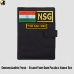 Black Tactical Diary with Removable Inner Notebook (Size - 24cm X 18cm) - Image 8