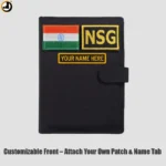 Black Tactical Diary with Removable Inner Notebook (Size - 24cm X 18cm) - Image 3