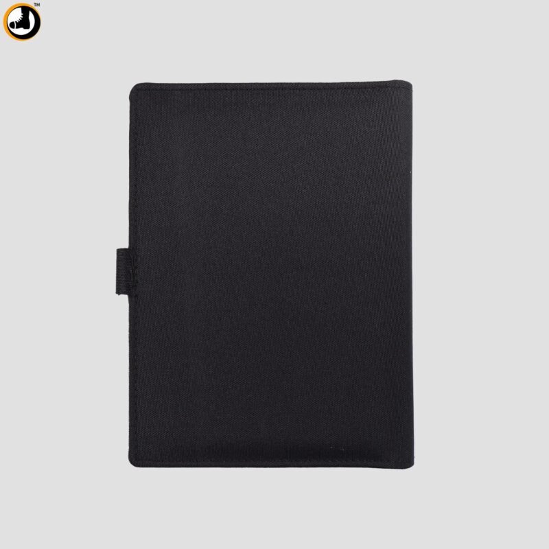 Black Tactical Diary with Removable Inner Notebook (Size - 24cm X 18cm) - Image 3