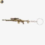 Bronze Dragunov Sniper Rifle Keychain – Metallic Gun Keyring - Image 2