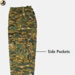 Cobra Print Army Tactical Combat Lower – Multi Pocket with Elastic Waist & Drawstring - Image 3