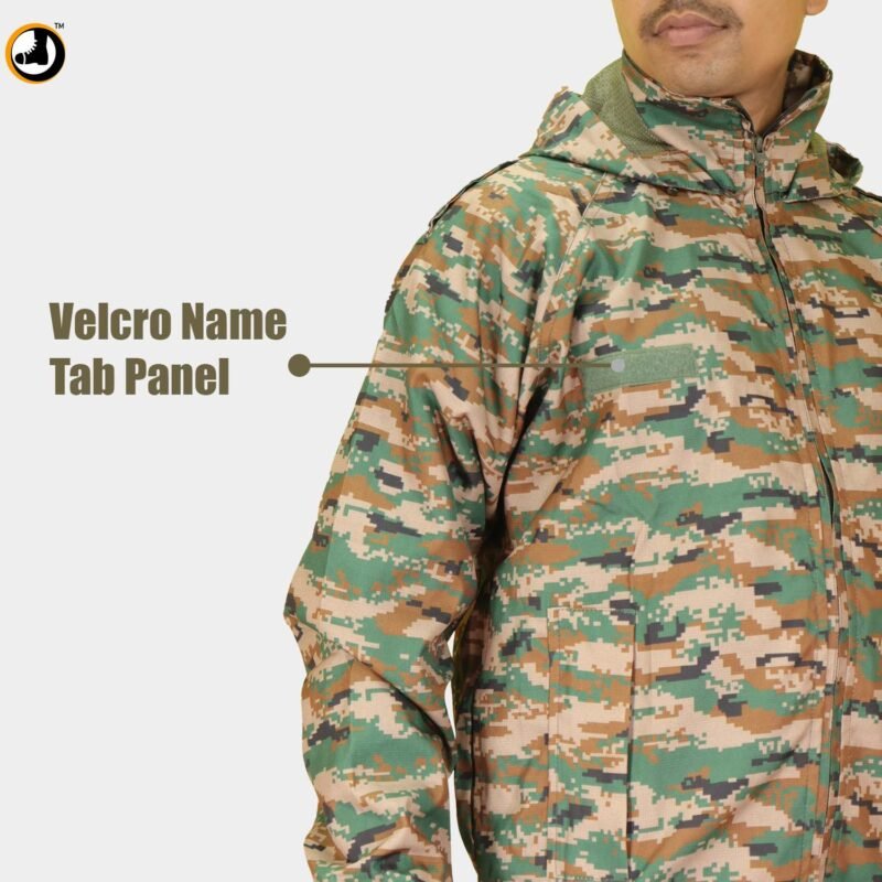 Digital Camo Army windcheater Jacket - Image 5