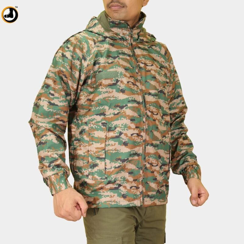 Digital Camo Army windcheater Jacket