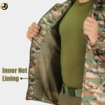 Digital Camo Army windcheater Jacket - Image 6