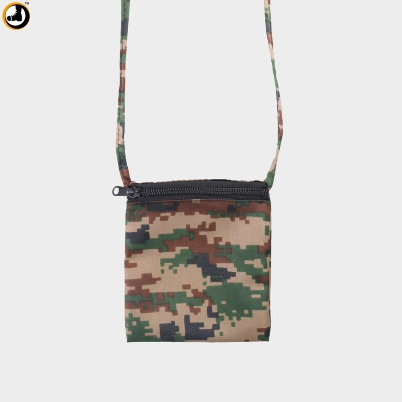 Digital Camo Print ID Card Bag (Size-15cm X 15cm)