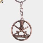 Indian Army Emblem Keychain (Bronze) - Image 2