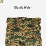 Army Lower with Elastic Waistband & Side Pockets - Image 3