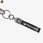 Leather Strap Keychain with Vehicle Brand Logo - Image 5