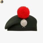 NCC Hackle – Red Wool Beret Plume for NCC Cadets - Image 2
