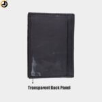 NSG Card Holder – Black Genuine Leather with Embroidered Logo - Image 5