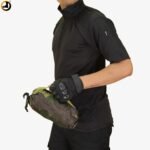 Premium Camouflage Rain Poncho – Waterproof Zipper Pocket & Inner Taping - Image 6