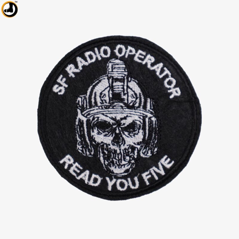 Special Forces Radio Operator Patch – Velcro Back Embroidered Badge - Image 1