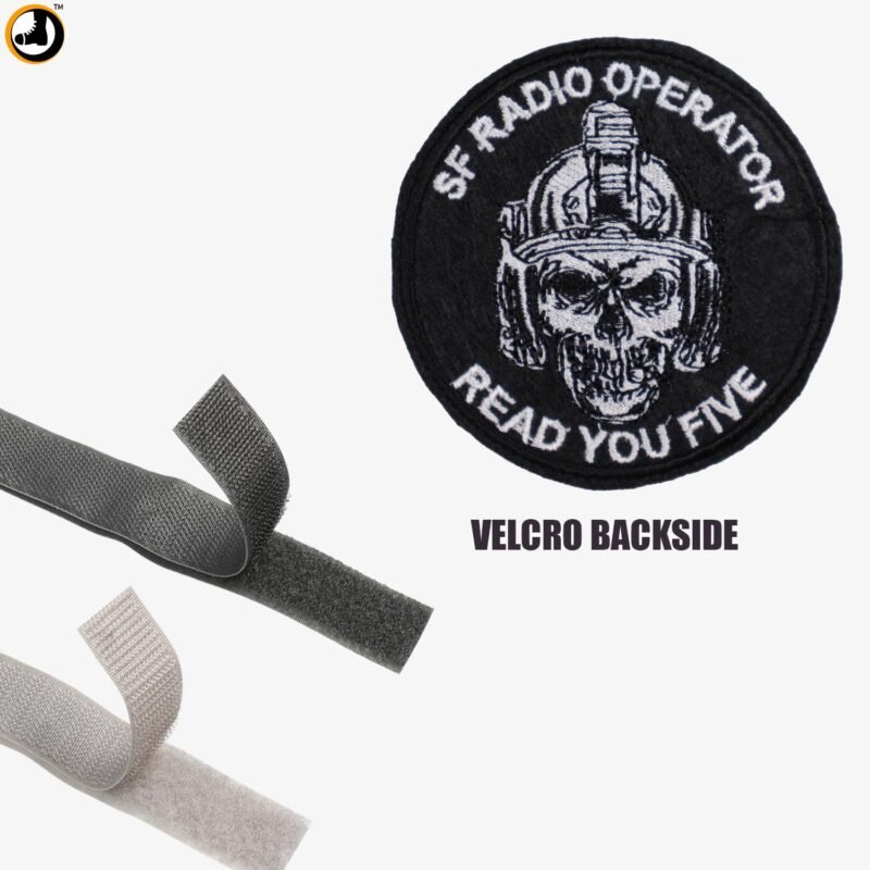 Special Forces Radio Operator Patch – Velcro Back Embroidered Badge - Image 2