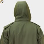 Tactical Army Green Fleece-Lined Softshell Jacket - Image 11