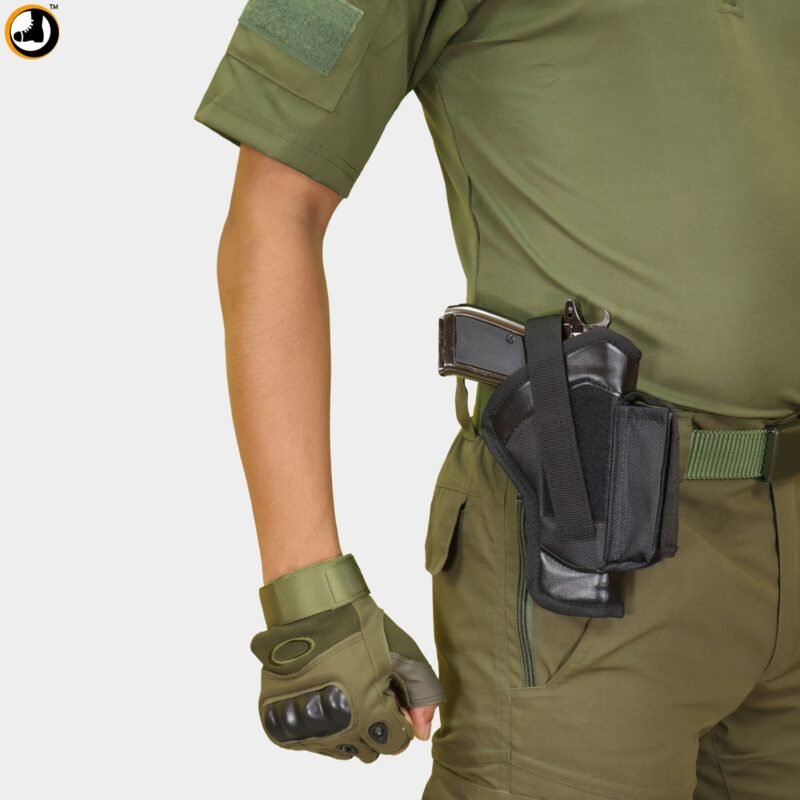 Premium Tactical Belt Gun Holster – Durable & Secure Fit - Image 3