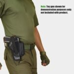 Premium Tactical Belt Gun Holster – Durable & Secure Fit - Image 4