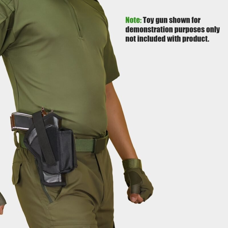 Premium Tactical Belt Gun Holster – Durable & Secure Fit - Image 4