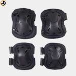 Tactical Knee and Elbow Guard Set – Black