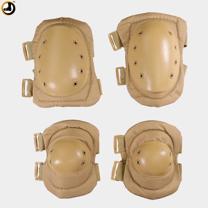 Tactical Knee and Elbow Guard Set – Tan