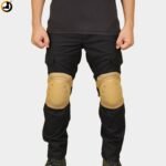 Tactical Knee and Elbow Guard Set – Tan - Image 2