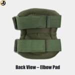 Tactical Knee and Elbow Guard Set – Army Green - Image 7