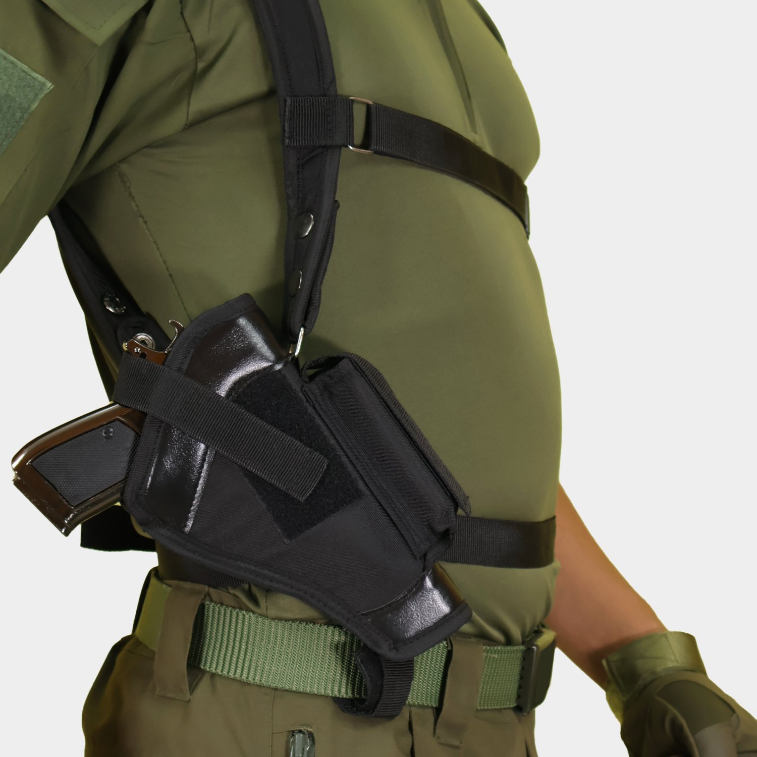 Premium Tactical Shoulder Gun Holster – Adjustable and Secure Fit