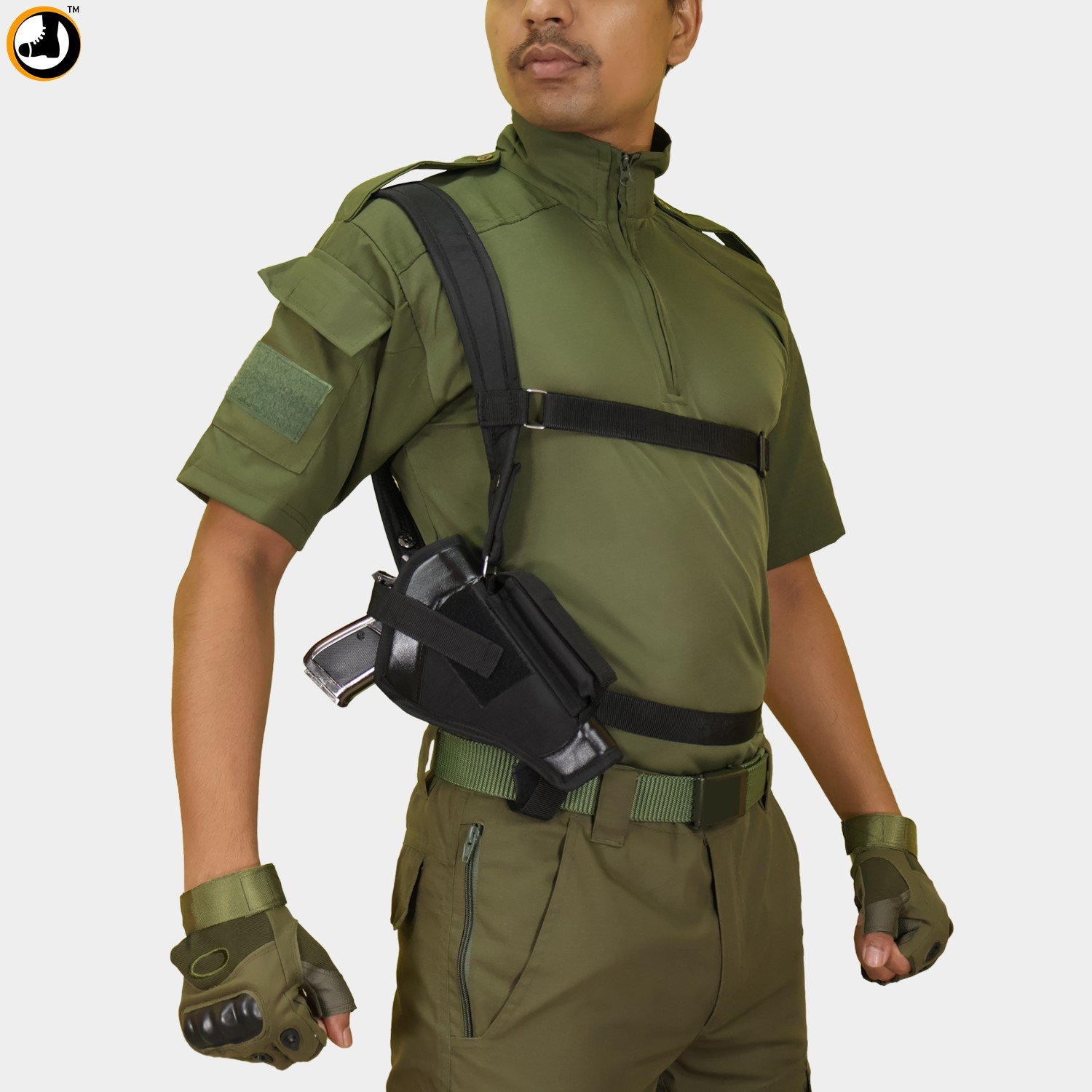 Premium Tactical Shoulder Gun Holster – Adjustable and Secure Fit